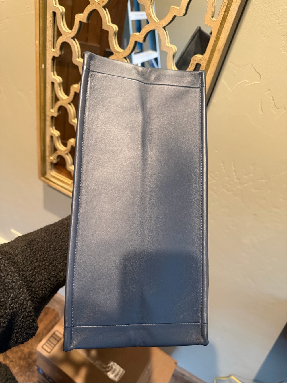Dior Navy Book Tote - Picture 8 of 12